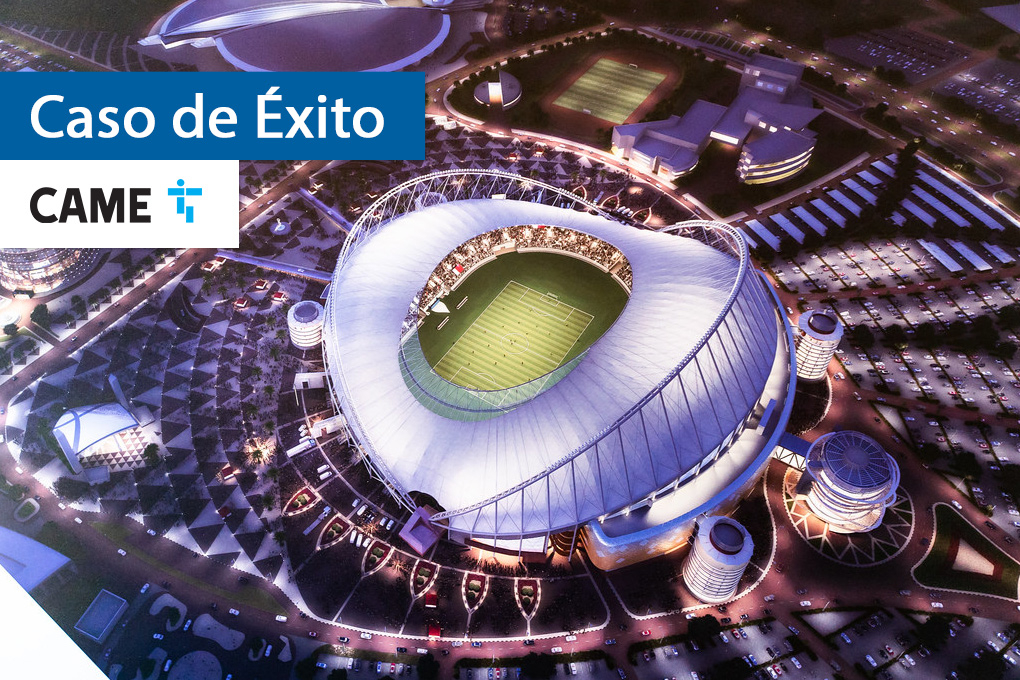 Estadio Khalifa, sede del mundial 2022 en Qatar renueva sus instalaciones con soluciones CAME