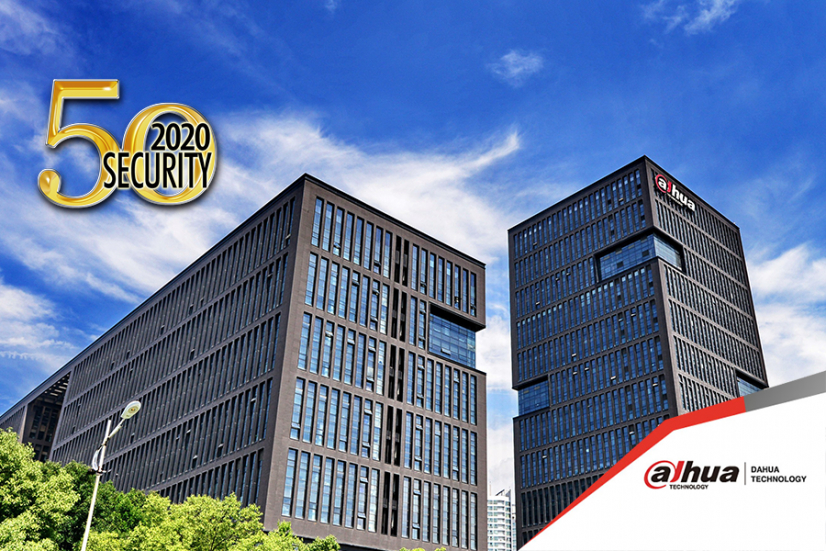 Dahua Technology está en el top 3 del ranking de A&amp;S Security 50 por 3er. año consecutivo