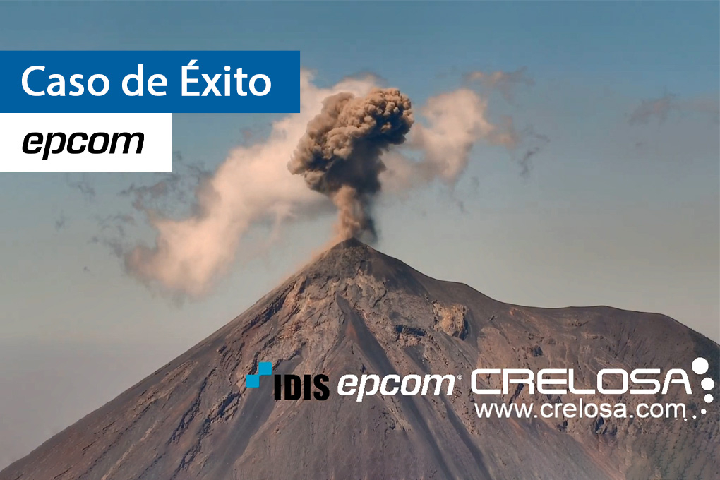 El ‘Volcán de Fuego’ es monitoreado por la galardonada cámara IDIS
