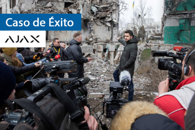 Ajax Systems implementa sistemas de seguridad para proteger las obras de Banksy en Ucrania