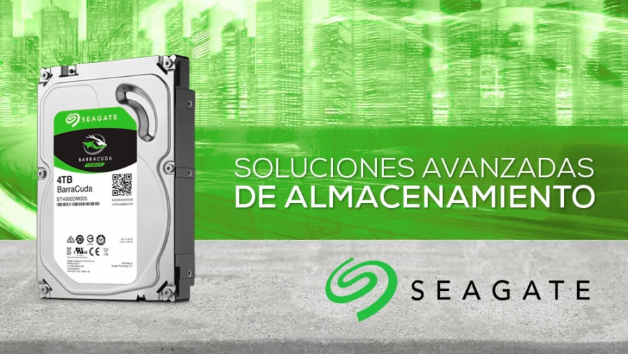 SEAGATE ofrece soluciones avanzadas de almacenamiento de la mano con Intel