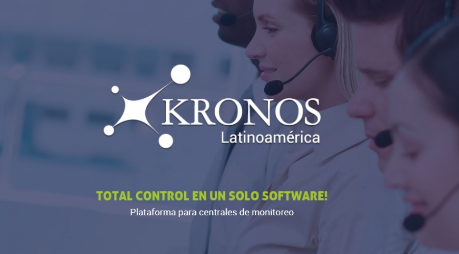 El Software Kronos permite un alto grado de automatización de tareas en los centros de monitoreo