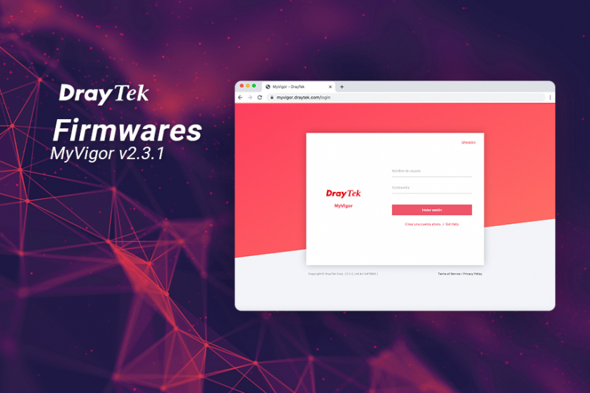 DrayTeK lanza distintos firmware adaptables a la nueva arquitectura del sistema MyVigor V2.3.1