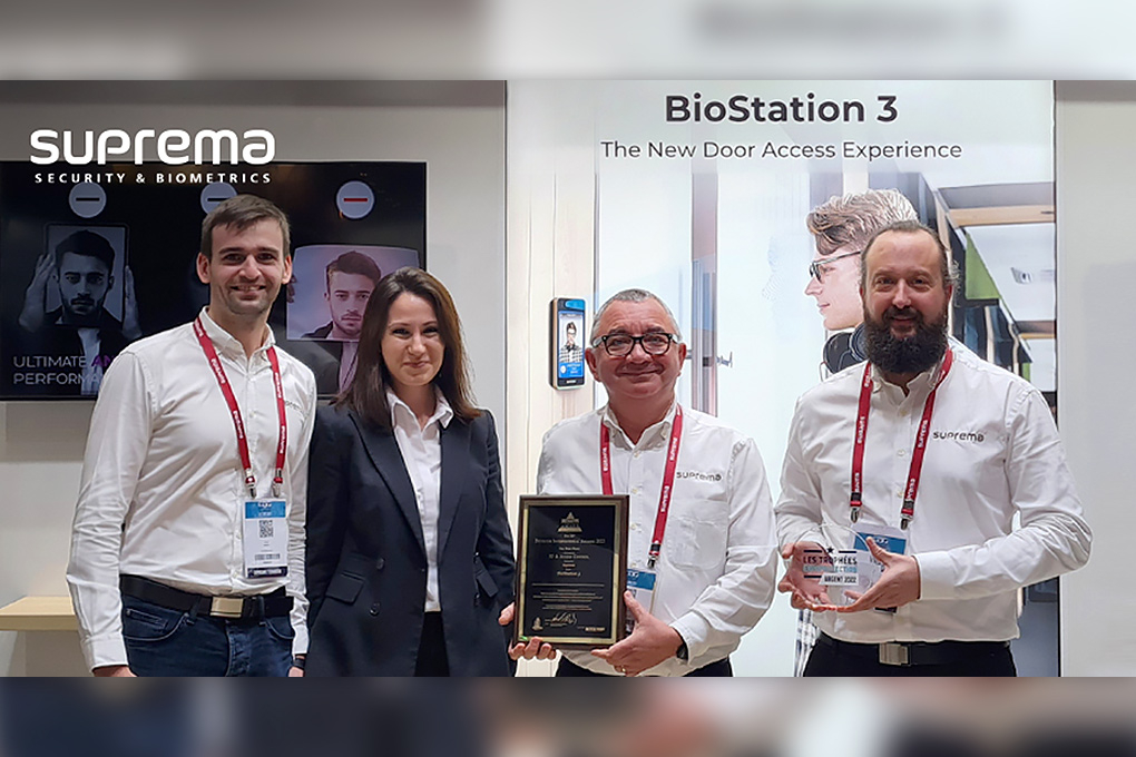 BioStation 3 de Suprema recibe reconocimiento de ExpoProtection en Europa