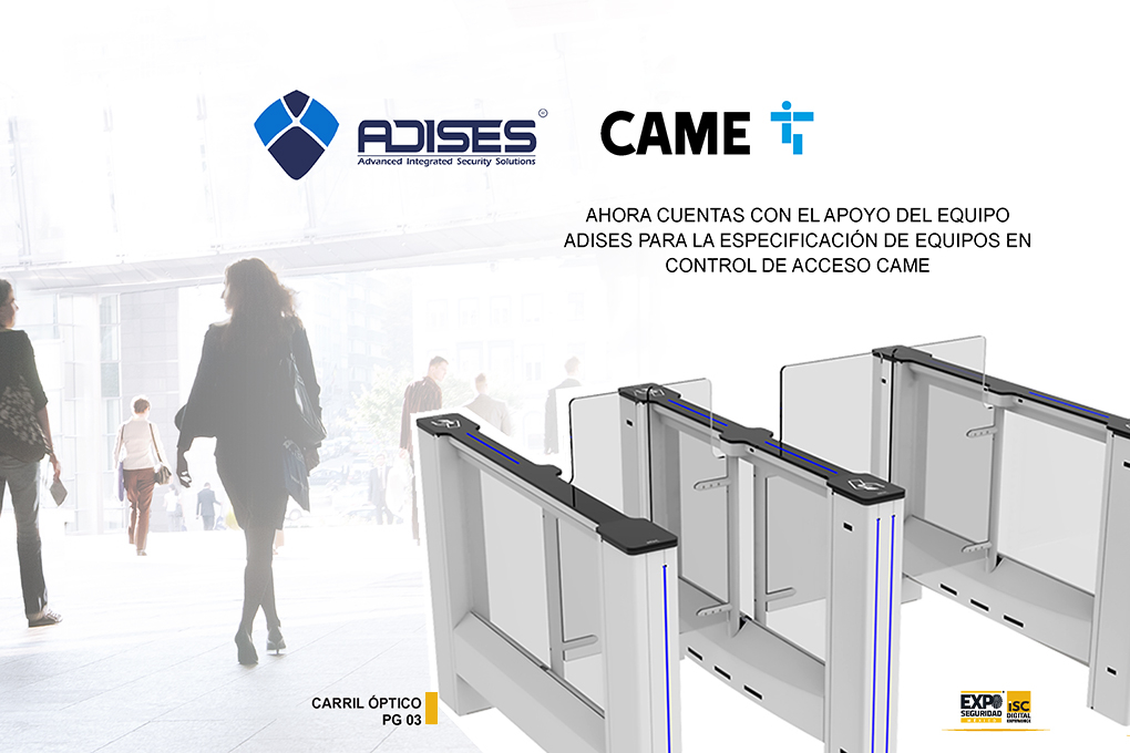 Alianza comercial de ADISES y CAME México en el marco de Expo Seguridad México 2022