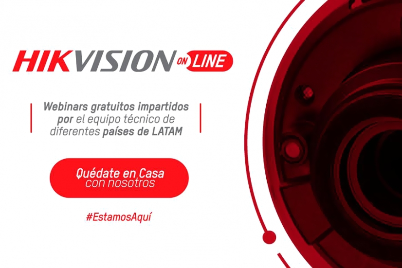 Webinars Hikvision On Line para impulsar nuevas tecnologías en LATAM