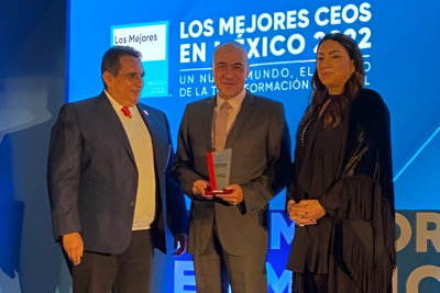 Premio de Great Place to Work fue otorgado a Leopoldo Ruíz, Director Regional de Axis en América Latina