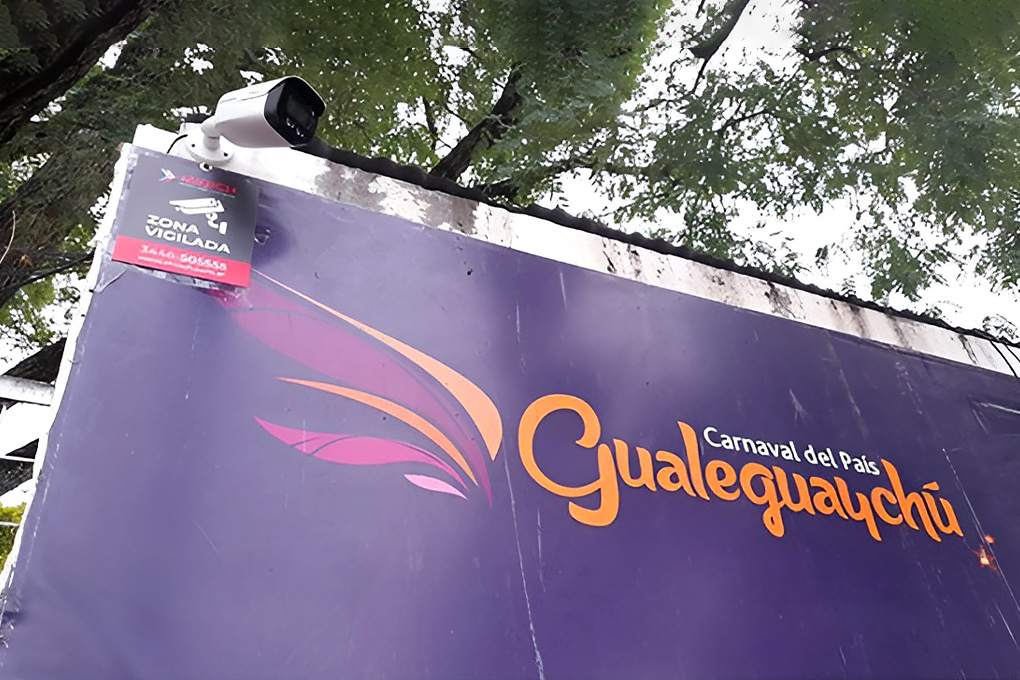 Sistemas de videovigilancia en Carnaval de Gualeguaychú para una celebración más segura