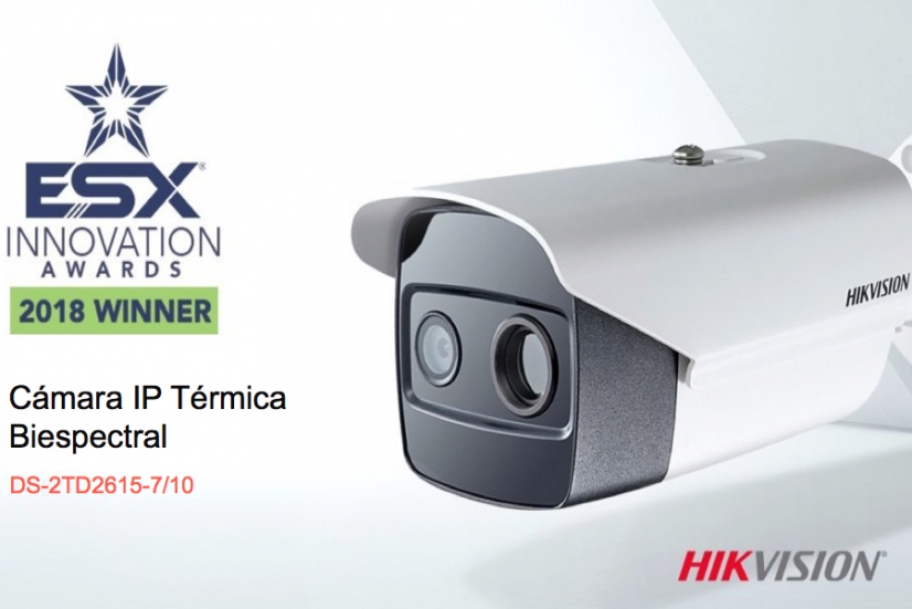 Hikvision galardonado con el premio ESX Innovation 2018 en Videovigilancia
