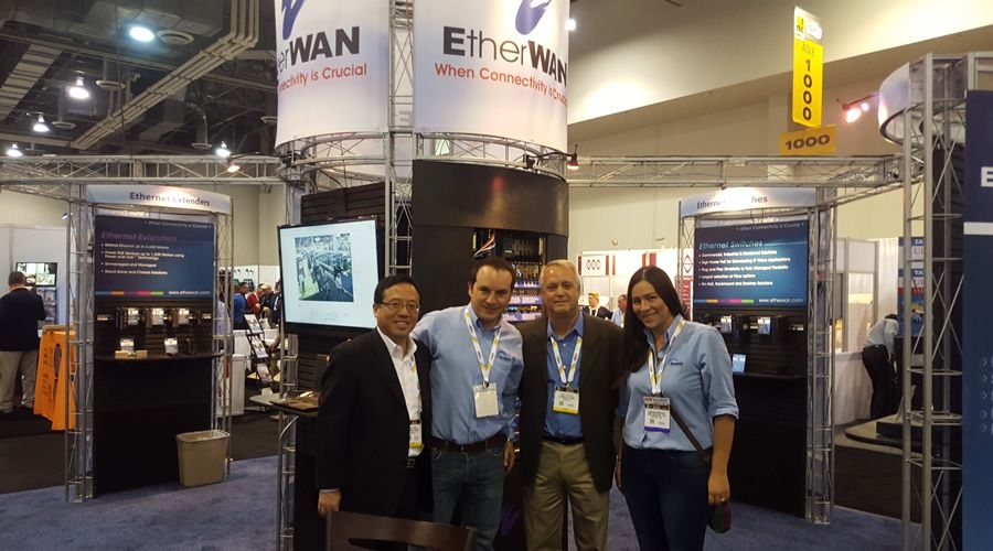 Exitosa presencia de EtherWAN Systems en ISC West Las Vegas
