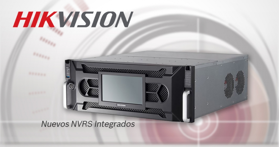Hikvision lanza NVRs integrados de última generación