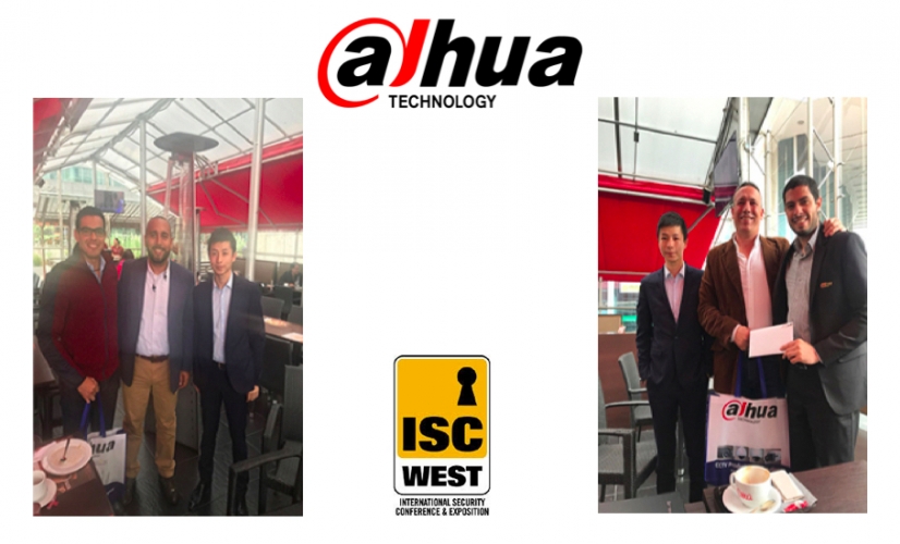 Dahua Technology Colombia premió con el viaje a Las Vegas, a dos de sus mejores integradores para visitar la feria ISC WEST