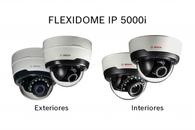 FLEXIDOME IP serie 5000i de Bosch, alto rendimiento en el día y en la noche