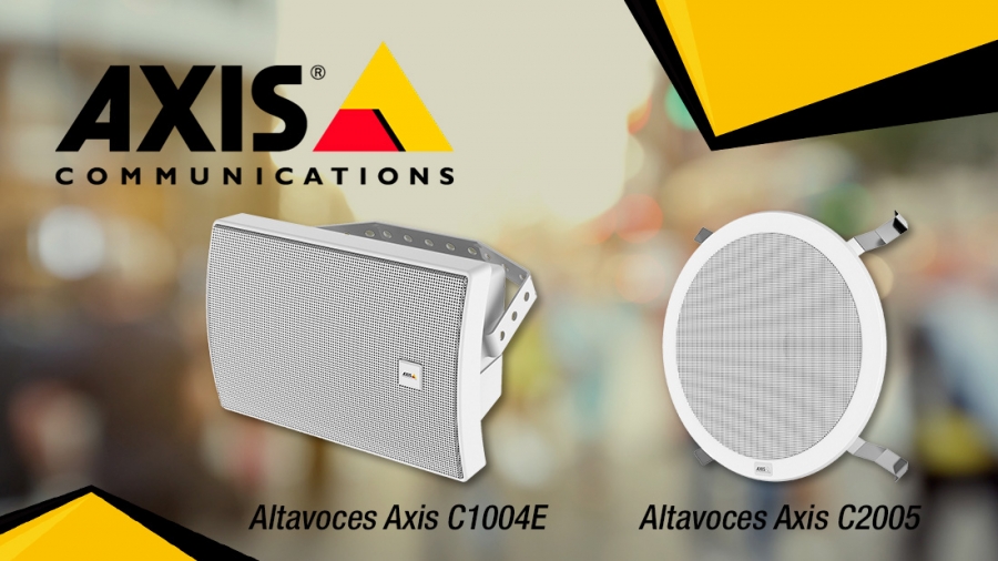 Axis entra al mercado de sistemas de sonido con altavoces inteligentes para tiendas