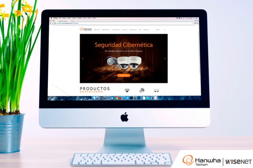 Hanwha renueva su sitio web en español