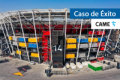 El Estadio 974 con arquitectura sostenible cuenta con equipos de control de acceso CAME ÖZAK en sus instalaciones